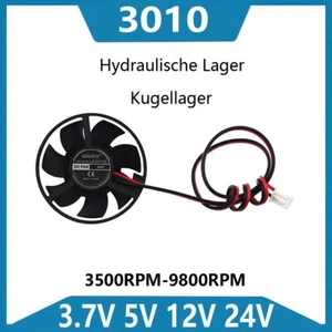 4010 Lüfter Kühler PC Computer Gehäuse DC Bürstenloser Hydraulische Lager 5V-24V - Bild 1 von 6