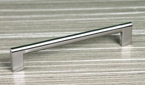 6-15/16" Key Shape Kitchen & Bath Cabinet Pull Handle w/ Stainless Steel Finish - Picture 1 of 1
