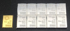 1 Gram Gold And 10 x 1-Grams Silver 999 Fine Valcambi Suisse Bullion