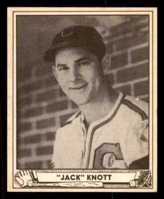 1940 Play Ball Baseball #13 Jack Knott EX *f1 - Image 1 of 2