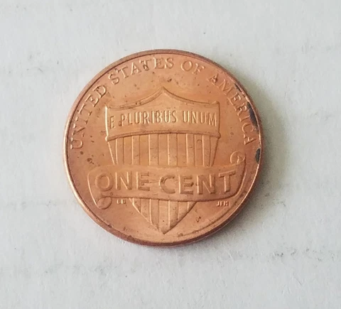 2010 D Lincoln Shield Cent Odd Reverse Strike Minting Error Cover