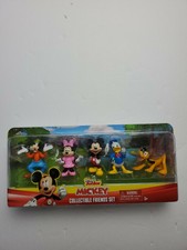 NIB Mickey Collectible Friends Set: MICKEY, MINNIE, GOOFY, PLUTO & DONALD DUCK!