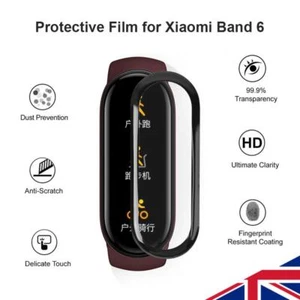 3D Composite Smart Watch Display Screen Films for Xiaomi Mi Band 6 Full Covers - Picture 1 of 12