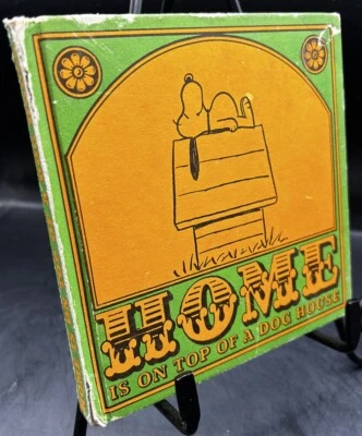 Home is On Top of a Dog House (1966) ~ Hardcover ~ Charles Schulz - Image 1 of 2