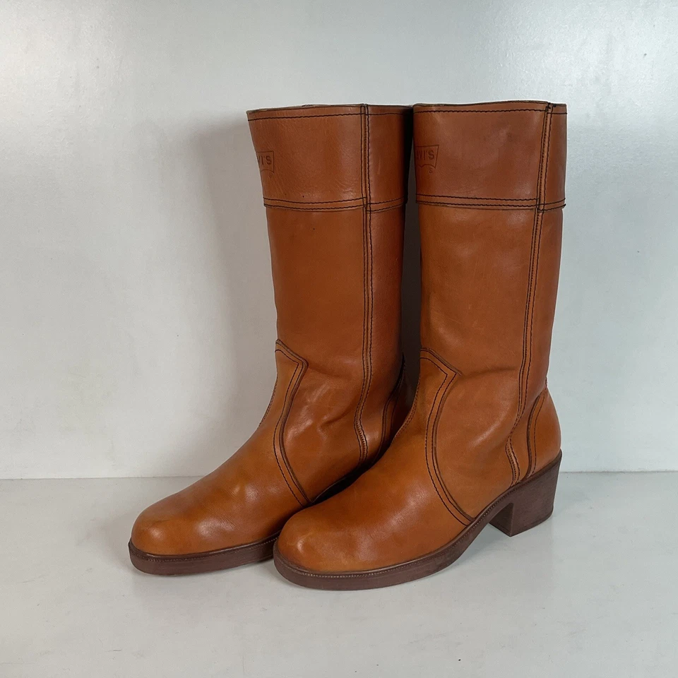 Botas Levi’s Campus de Colección para Hombre 8.5 Naranja Tab Gruesas Foto 1 de 4