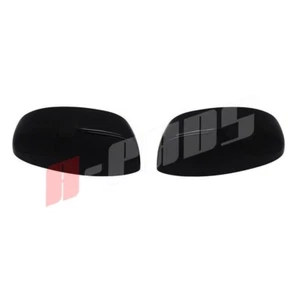 Fit Chevy TAHOE 2007 08 09 10 11 12 13 14 Black Gloss Top Mirror Cover Overlay - Foto 1 di 1
