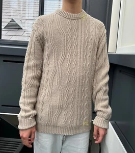 Gebrauchter beigefarbener Herrenpullover von Zadig & Voltaire (klein) - Bild 1 von 11