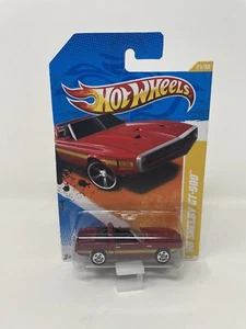 Hot Wheels 2011 New Models '69 Shelby GT-500 Red Wheel Variation 5SP Long Card - Picture 1 of 2
