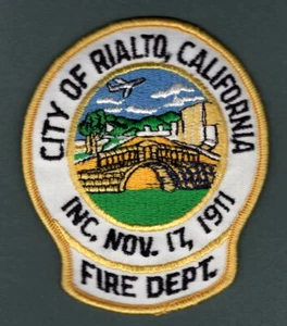 Rialto California Fire Patch - Bild 1 von 1
