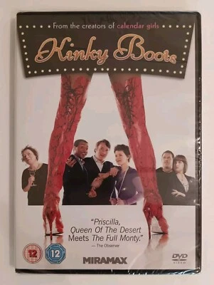 KINKY BOOTS (2011) Comedy Movie DVD Region 2 Certificate 12 NEW SEALED  - Image 1 of 2