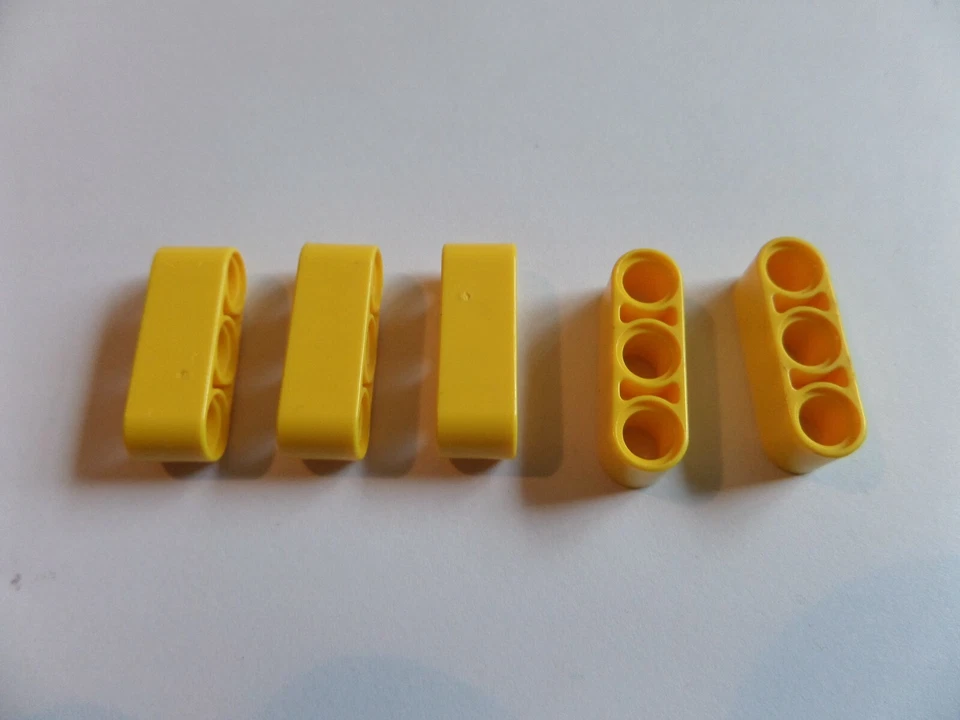 10x 32523 Lego Technic Liftarm Lochbalken 1x3 gelb yellow 4153707 - Bild 1 von 1
