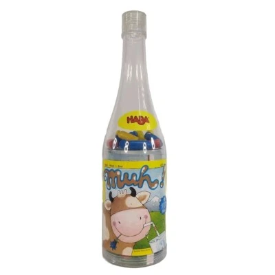 HABA - Muh! Flaschenspiel Spiel in Flasche Kinderspiel Kuh Holz - VOLLSTÄNDIG  - Bild 1 von 4