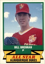 1988 Triple A All-Stars CMC #41 Bill Brennan