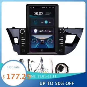 10.1'' Vertical Stereo Radio For Toyota Corolla 2014-2016 GPS Navi Android 10.1 - Picture 1 of 11