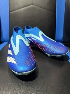 Adidas Accuracy - Firm Ground Cleats - Blue - Youth Size 2 - Picture 1 of 4