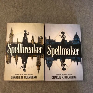 Spellbreaker Duology by Charlie N. Holmberg SIGNED - Picture 1 of 2