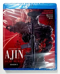 AJIN: DEMI-HUMAN Complete Collection  (Blu Ray) Anime  SEALED Free Shipping - Imagen 1 de 2
