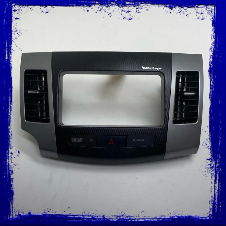 Radio navegación tablero Mitsubishi Outlander 2007-2013 aire acondicionado bisel de ventilación J22A Foto 1 de 4
