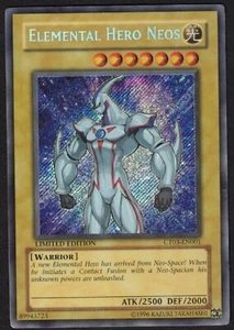 Yugioh Elemental HERO Neos CT03-EN001 Secret Rare Limited - MP - Imagen 1 de 2