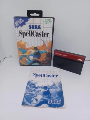 SpellCaster (Sega Master System, 1989) Video Game With Cartridge, Manual, Case - Image 1 of 4
