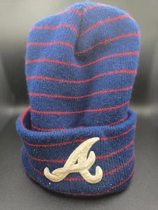 Atlanta Braves MLB Genuine Merchandise 125 Anniversary Stockings Beanie Hat - Picture 1 of 2