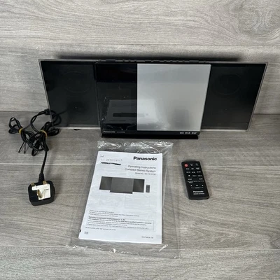 Panasonic SC-HC37DB CD DAB+ Radio Hi-Fi System USB iPod + Remote Tested Working - Image 1 of 4