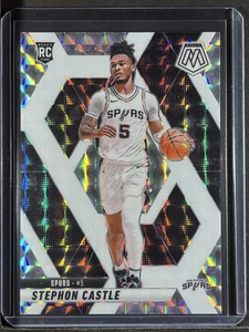 2024-25 Panini Mosaic #236 Stephon Castle Choice White Mosaic #/35 250004 - Picture 1 of 2