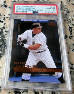 Miguel Cabrera Upper Deck Star Rookie Update PSA 10 GEM MINT VERY RARE POP 1 HOF - Bild 1 von 3