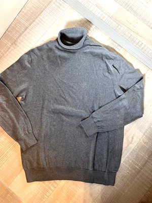 SPRINGFIELD leichter, kuscheliger Pulli, XL, grauer Pullover, Baumwolle - Bild 1 von 3