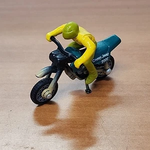 Matchbox 2000 Camp Jeep grün Dirt Bike Motorrad 1:64 Diecast Kunststoff lose - Bild 1 von 6