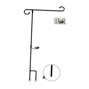 Garden Flag Pole Stand Durable Garden Flag Holder18 X35.5 Yard Banner Pole - Picture 1 of 8