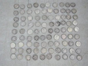 Nystamps US old 90% silver dime coin collection high cost o11ml - Picture 1 of 11