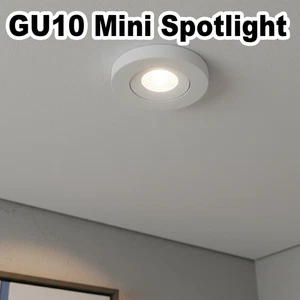 Dimmable GU10 3W Mini LED Spotlight Bulb 6000k Energy Saving Bulbs 35mm Decorate - Picture 1 of 11