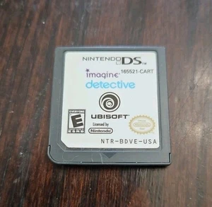 Imagine Detective Nintendo DS Cartridge Only Tested Fast Shipping Video Game 🎮 - Picture 1 of 3