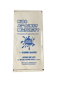 Kids Against Maturity Kartenspiel Die blaue Spielbox INNEN! Box inklusive Kernspiel! - Bild 1 von 7
