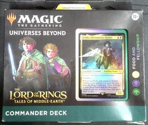Mazo Magic the Gathering El Señor de los Anillos Comida y Comunidad Comandante NUEVO COMO NUEVO MTG - Imagen 1 de 1