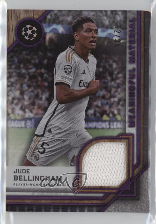 2021-22 Topps Museum Collection UCL Jude Bellingham #62 for sale 