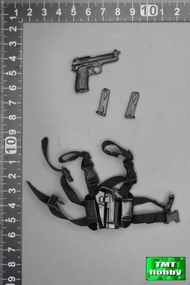 Equipo FBI Very Hot Toys 1006 escala 1:6 - pistola M9 con funda CQC Foto 1 de 2