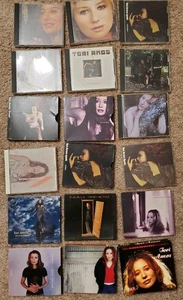 Tori Amos 18 CD Lot Albums Singles Star Profile Midwinter Grace Little Earthquak - Picture 1 of 8