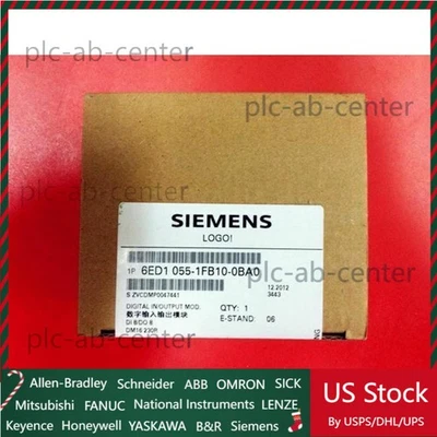 New Siemens LOGO DM16 230R module 6ED1055-1FB10-0BA0 6ED1 055-1FB10-0BA0 - Image 1 of 2