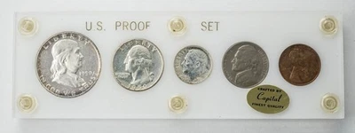 1950 U.S. Proof Set in Capital Type Holder DC-7131 - Image 1 of 3