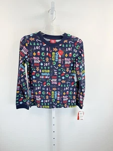 Family PJs Kinder Weihnachten Urlaub werfen blau Pyjama Oberteil nur XL (14-16) - Bild 1 von 3