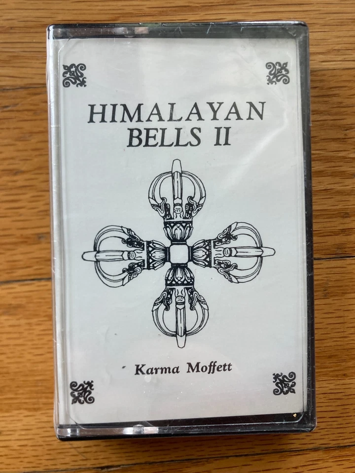 *SEALED* KARMA MOFFETT HIMALAYAN BELLS II CASSETTE private new age PINA synth - Image 1 of 3