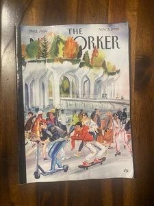 The New Yorker Magazine Nov 3, 2025 Racing Through Fall Victoria Tentler-Krylov - Picture 1 of 2