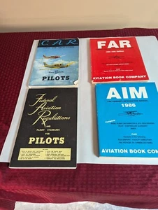 Four (4) Vintage Civil Air Regulations and Federal Regulations for Pilots - Picture 1 of 13