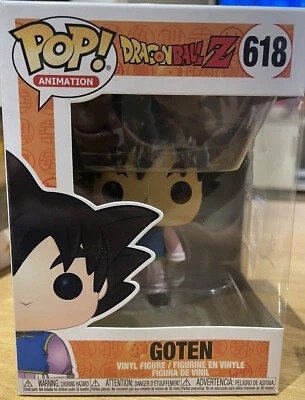 Dragonball Z Goten Pop Vinilo #618 Nuevo en Caja Protector Pop PUBLICACIÓN GRATUITA Foto 1 de 4