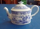 SPODE THE BLUE ROOM COLLECTION BLUE AND WHITE TRANSFERWARE TEAPOT