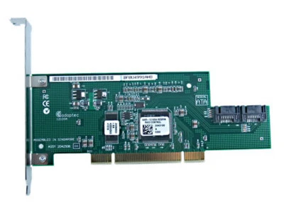 ADAPTEC AD-1210SA DUAL CHANNEL 32 BIT PCI SATA RAID CONTROLLER - Image 1 of 2