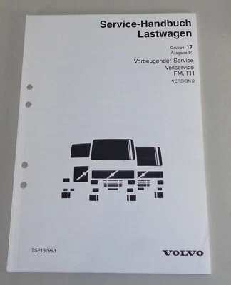 Manuale Officina Volvo Camion Fm, Fh Vorbeugender Servizio - Assistenza Completa - Immagine 1 di 2