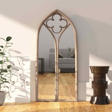 Specchio Nero 100x45 cm Ferro per Uso Interno vidaXL
